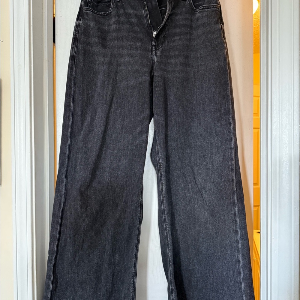 Wide leg Black Jeans